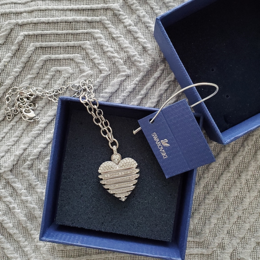 Swarovski Crystal Heart Necklace